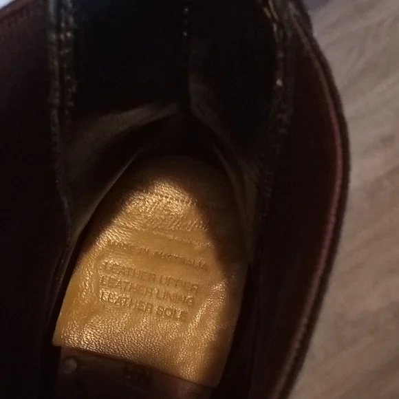 R.M. Williams Black Leather Boots - Picture 5 of 7